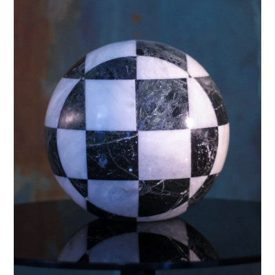 Mosaic Sphere Marble Urn (SU139-B) Toronto Marble Urn Store, Buy Urns