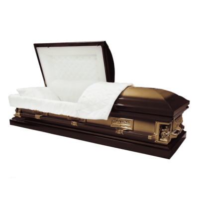 Palace Last Supper Pieta Metal Casket (GM116)