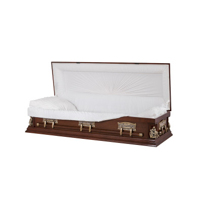 Canadian Maple Wood Pieta Casket (CH118) Mississauga Wood Casket Store