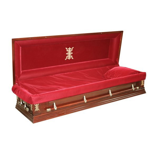 Emperor Long Life Solid Mahogany Wood Casket (CH888)