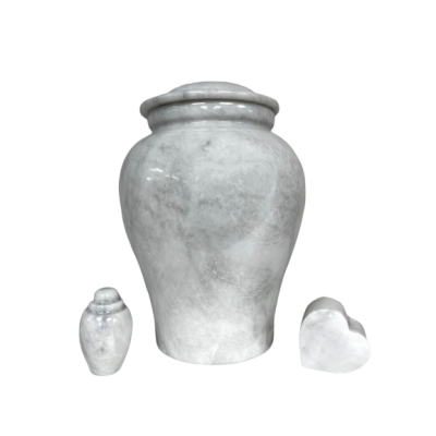 Aspen White Marble Urn (SU147) Toronto Marble Urn Store, Buy Stone Urn