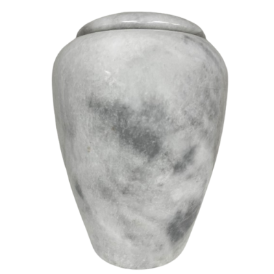 Embrace White Marble Urn (SU119) Mississauga's Marble Urn Store, Save Now