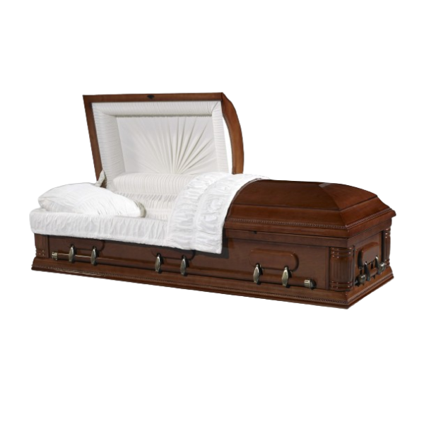 Royal Solid Cherry Wood Casket (CH81)