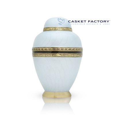 Astra Brass Urn (SH145) | Casket Factory | Wooden and Steel Caskets