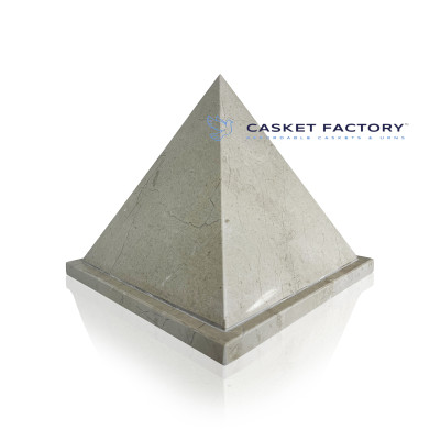 Eden Pyramid Marble Urn (SU111) | Casket Factory | Wooden and Steel...