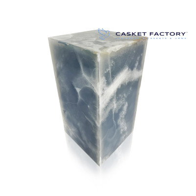 Blue Cashmere Marble Urn (SU124) | Casket Factory | Wooden and Stee...