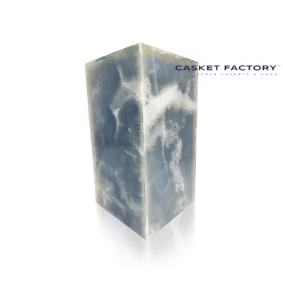 Blue Cashmere Marble Urn (SU124) | Casket Factory | Wooden and Stee...