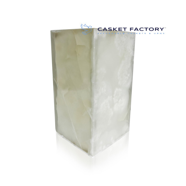 White Cashmere Marble Urn (SU128)