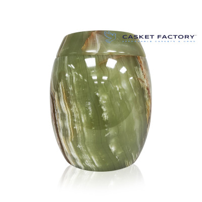 Spring Onyx Urn (SU142) Toronto Marble Urn Store, Buy Jade Marble Urns