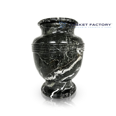 Dark Green Marble Urn (SU151) Toronto Marble Urn Store, Buy Marble Urns