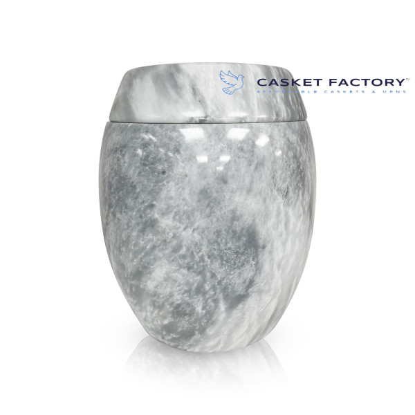 Paxton White Marble Urn  (SU140-W)
