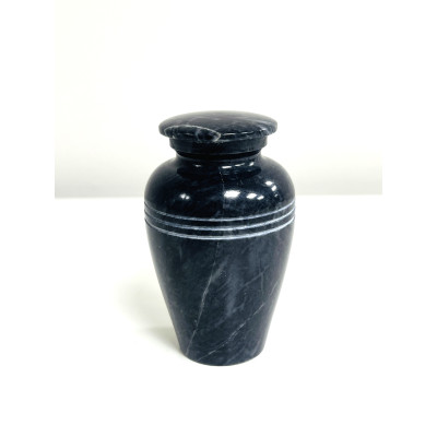 Black Rose Marble Urn (KM122) | Casket Factory | Wooden and Steel C...