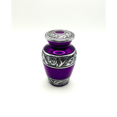Royal Purple Keepsake Urn (SH121-K) | Casket Factory | Wooden and S...
