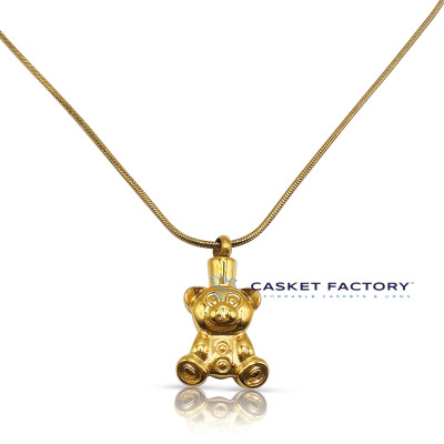 Golden Teddy Bear (PN202) | Casket Factory | Wooden and Steel Caskets